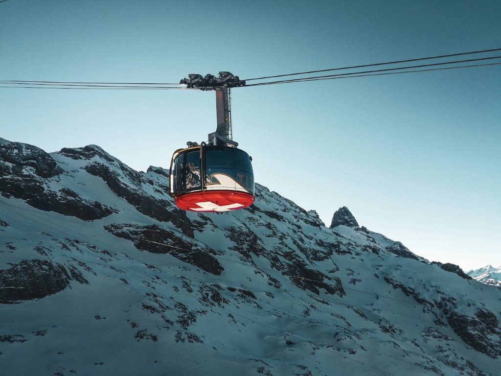 Monte Titlis en los Alpes suizos